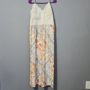 No Boundaries Multicolor Smocked Dress